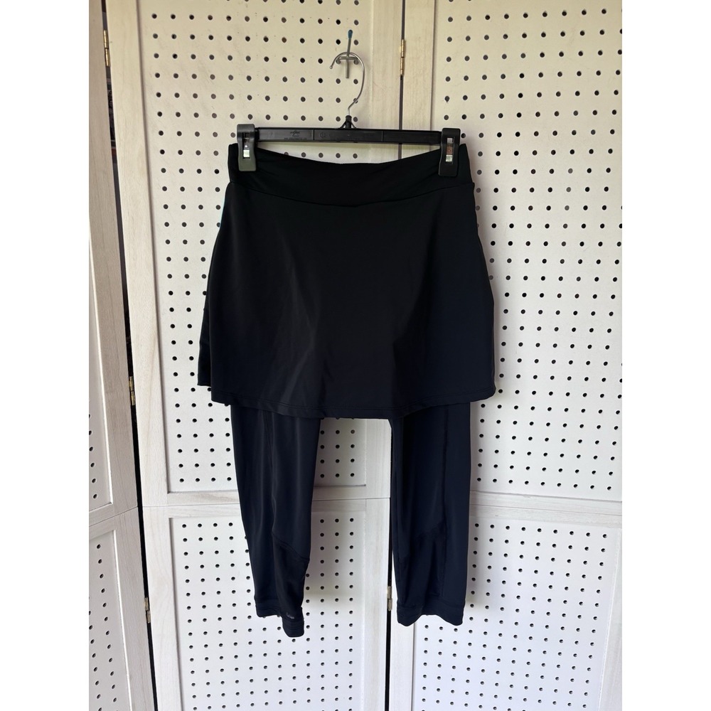 Anivivo Women's M Padded Bicycle Cycling Capri Pants Skirted Skort Stretch